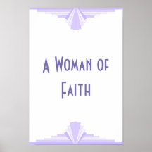 Poster d'une femme de foi