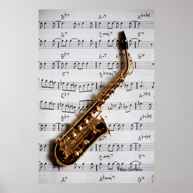 Poster d'une seule note (Devant)