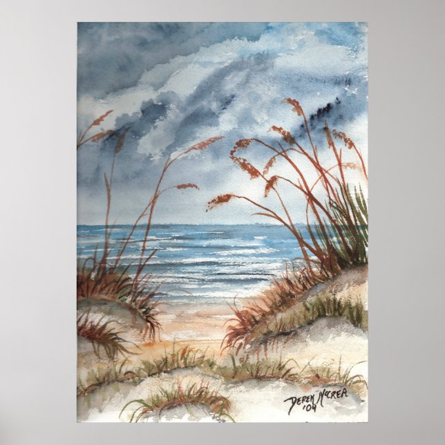 Poster dunes (Devant)
