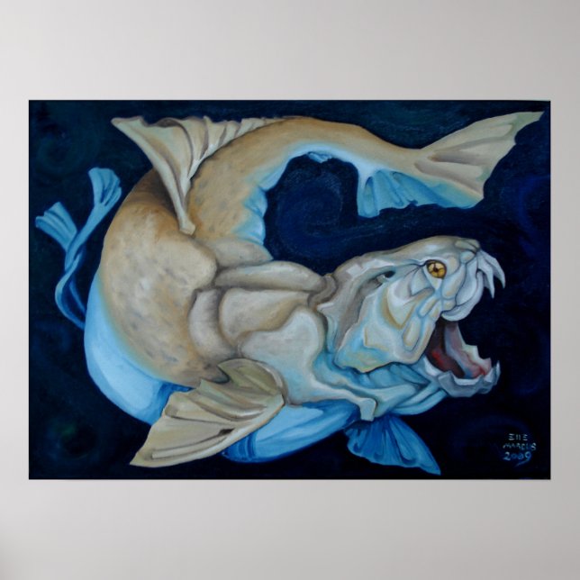 Poster Dunkleosteus (Devant)
