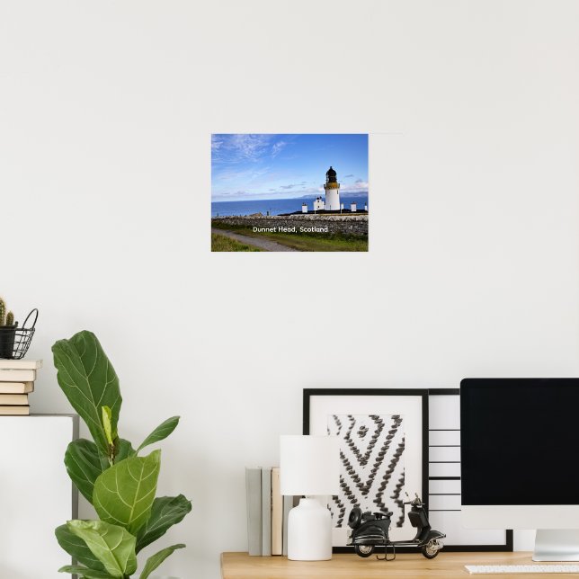 Poster Dunnet Head, Écosse, (Bureau à domicile)