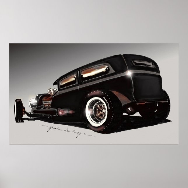 Poster Durbie Rat Rod (Devant)