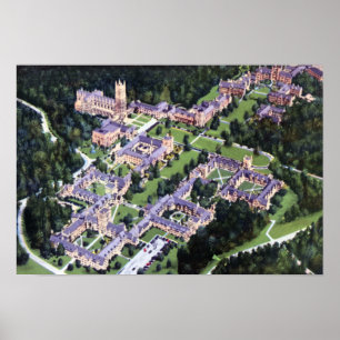 Poster Durham North Carolina Univ. Oiseau