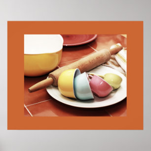 Poster d'ustensiles de cuisine