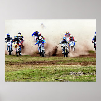Poster Dusty Motocross