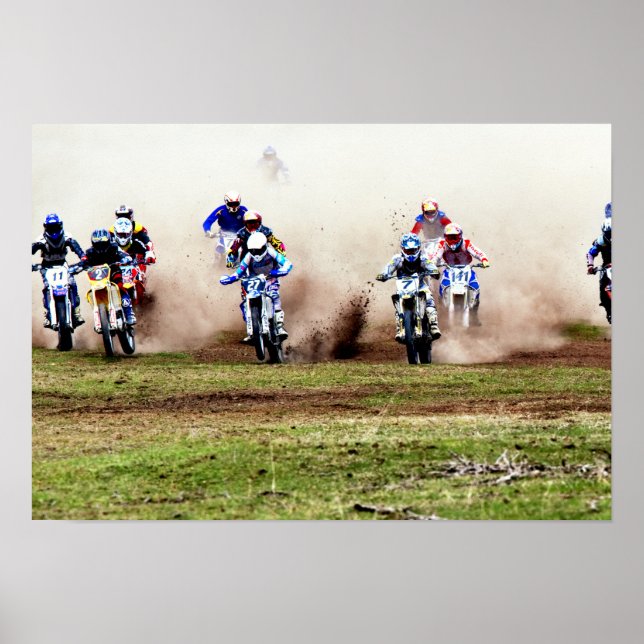 Poster Dusty Motocross (Devant)