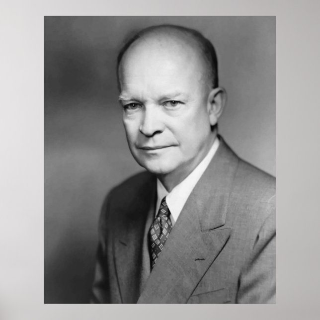 Poster Dwight Eisenhower (Devant)