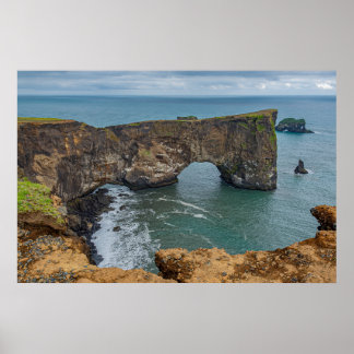 Poster Dyrhólaey Islande