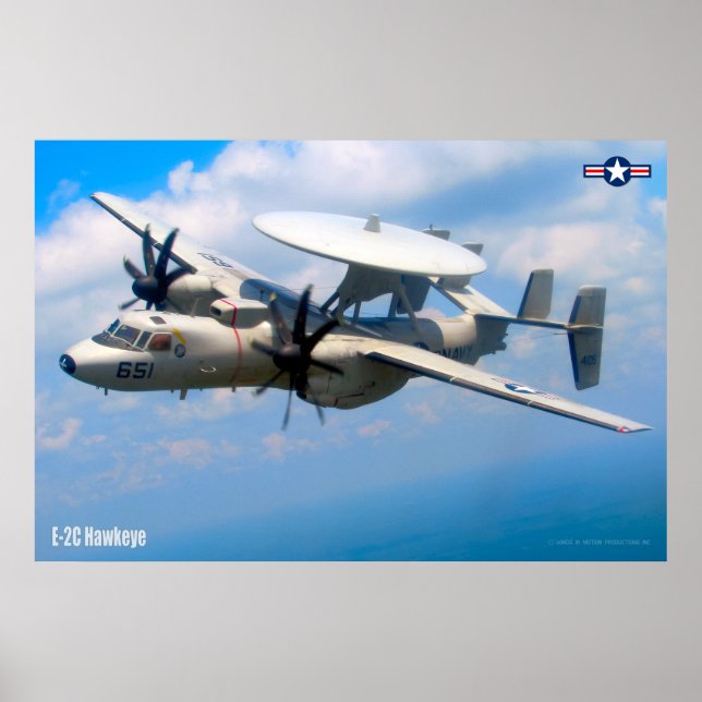 POSTER E-2C HAWKEYE (Devant)