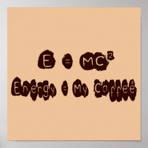 POSTER E = MC2