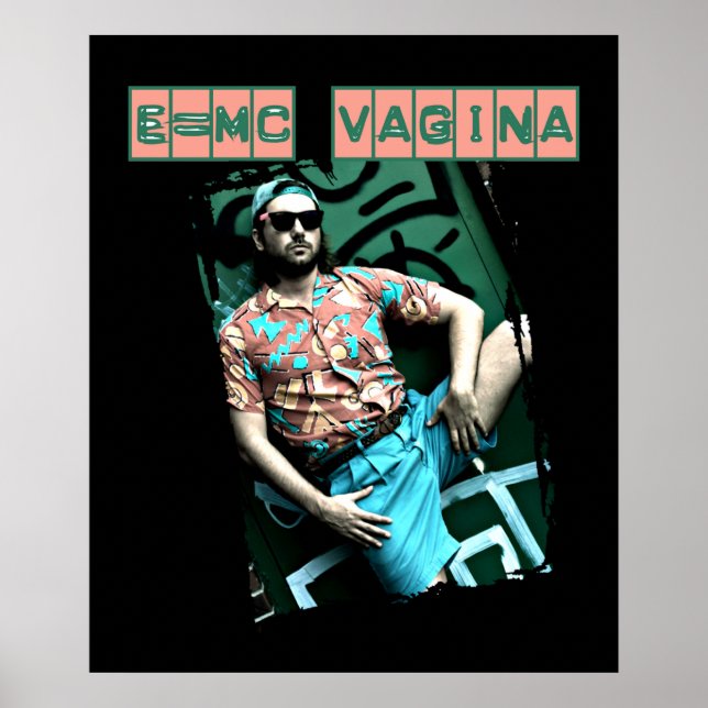 Poster e=mcvagina (Devant)