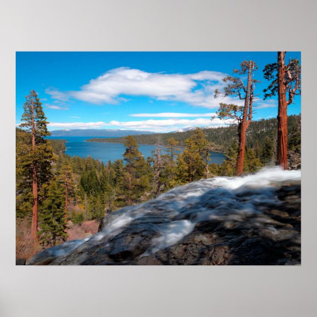 Poster Eagle Creek Falls, South Lake Tahoe (Devant)