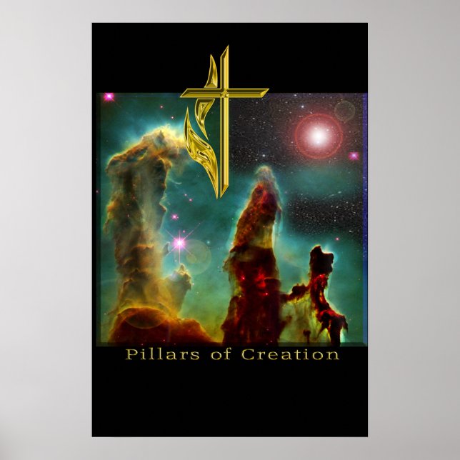 Poster Eagle Nebula (Devant)