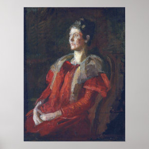 Poster Eakins - Étude Pour Un Portrait De Mme Charles