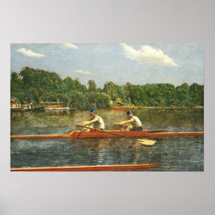 Poster Eakins - Les Frères Biglin Racing