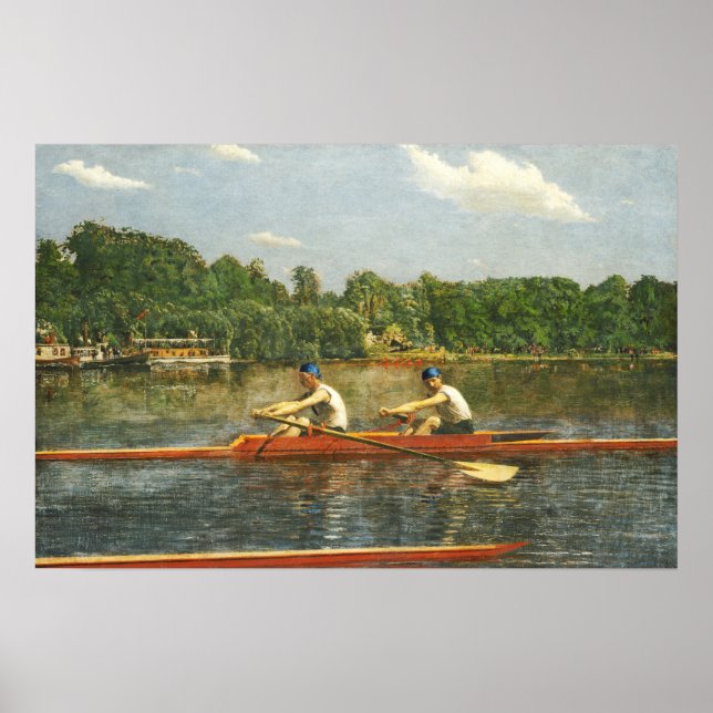 Poster Eakins - Les Frères Biglin Racing (Devant)