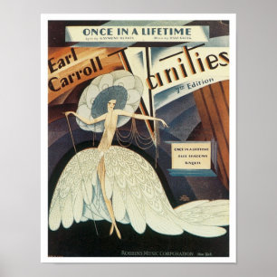 Poster Earl Carroll Vanities Couverture du carnet de chan