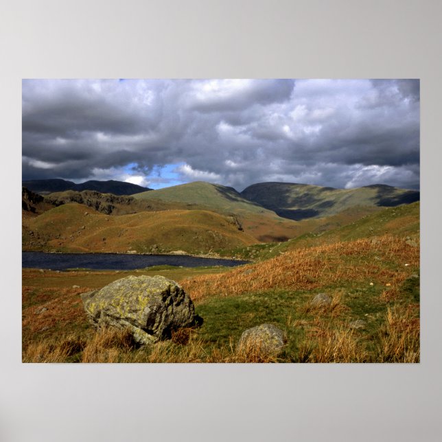 Poster Easedale Tarn Cumbria Angleterre (Devant)