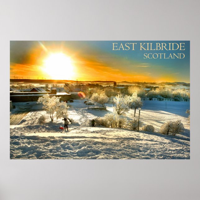 Poster east kilbride scotland (Devant)