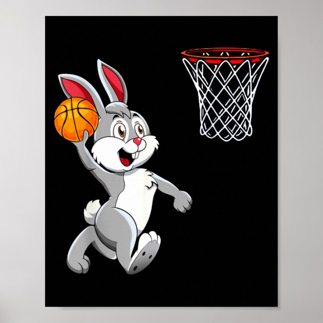 Poster Easter Bas Stuffers Boys Kids Funny Easter Basball (Devant)