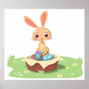 POSTER EASTER BUNNY