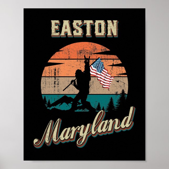 Poster Easton Maryland (Devant)