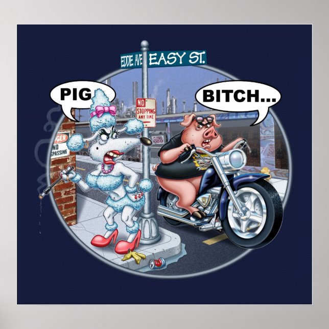 Poster Easy St. (Devant)