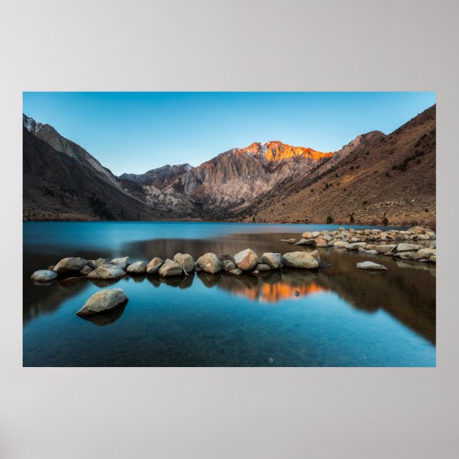 Poster Eau | Convict Lake Sierra Nevada (Devant)