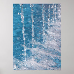 Poster Eau courante rapidement