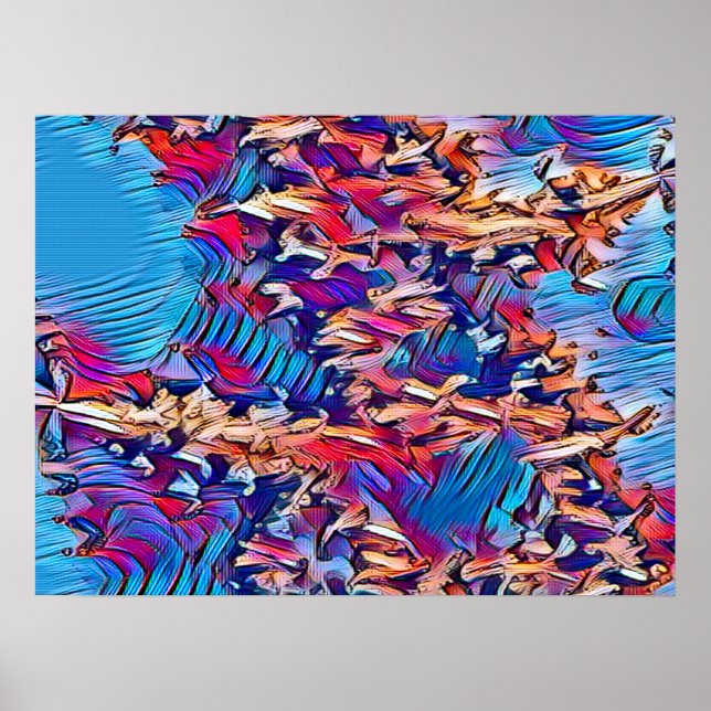 POSTER EAU DE FLUX (Devant)