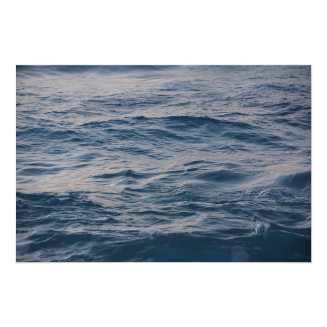 Poster Eau de mer de près  (Devant)