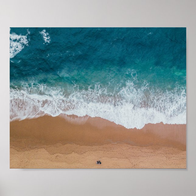 Poster Eau du corps bleu (Devant)