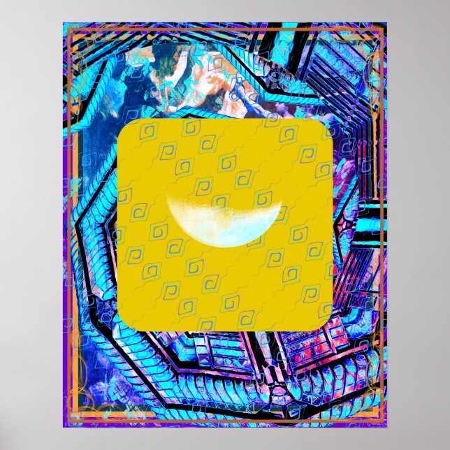 Poster Eau élémentaire dans l'aide à la méditation de la  (Devant)