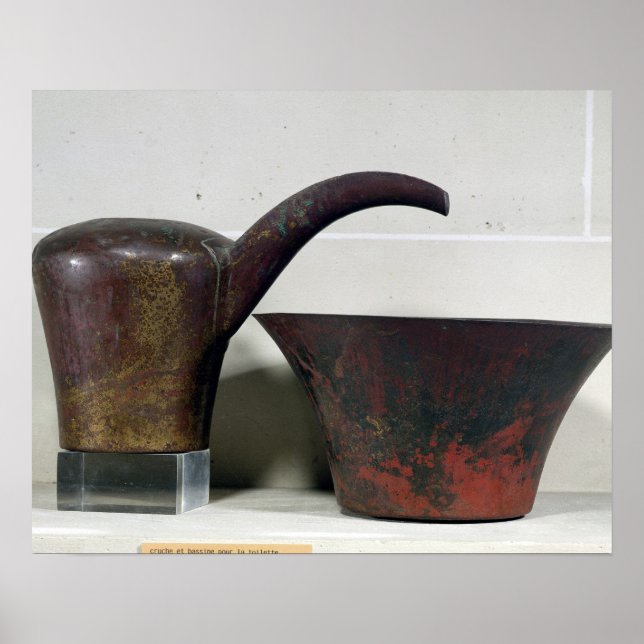 Poster Eau et bassin (cuivre) (Devant)