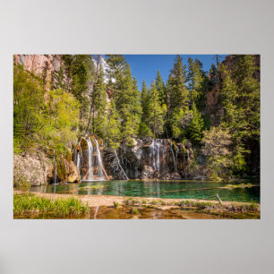 Poster Eau   Hanging Lake Glenwood Springs, Colorado