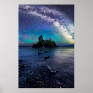 Poster Eau   Lac Supérieur Minnesota