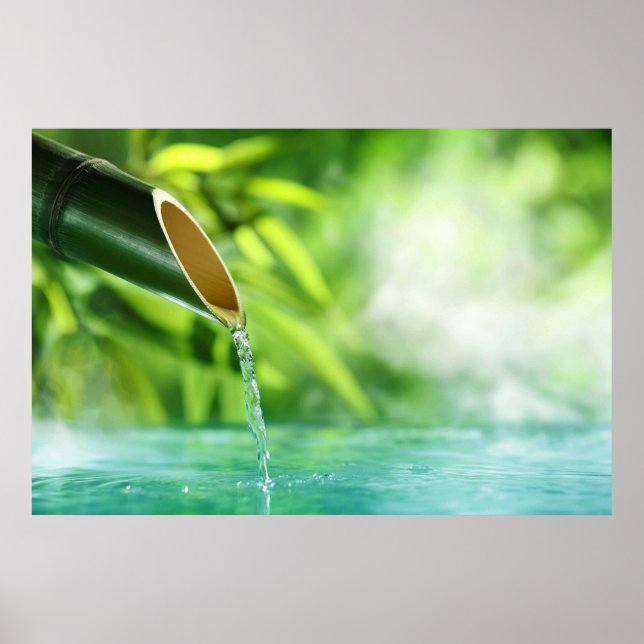 Poster Eau le miracle de toute vie par guérison amour (Devant)