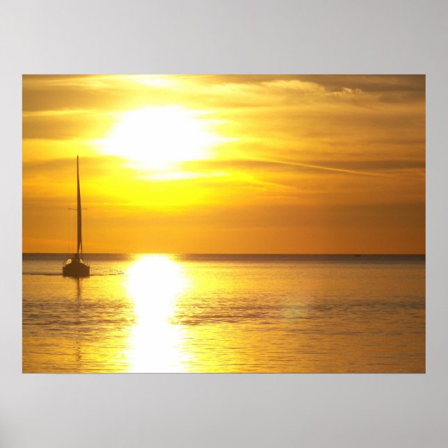 Poster Eaux couchées (Devant)