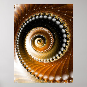 Poster Écaille scintillante
