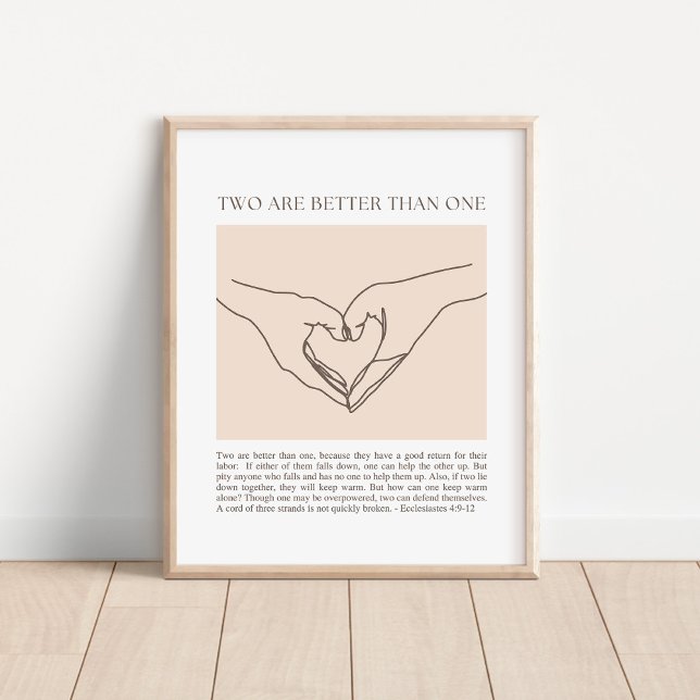 Poster Ecclésiaste 4:9-12 (Créateur téléchargé)