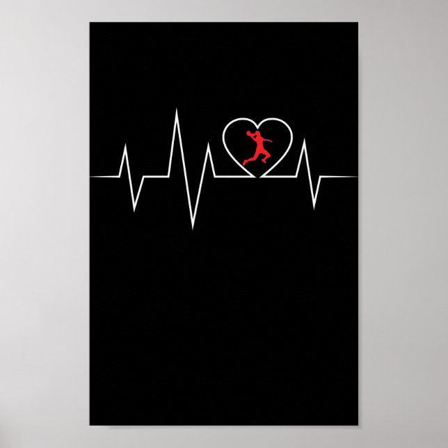 Poster ECG de handball (Devant)