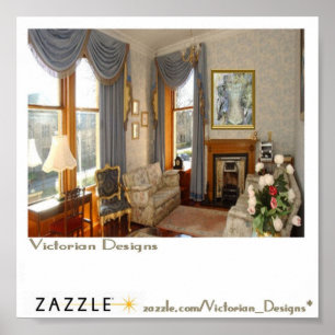 Poster Échantillon victorien d'art