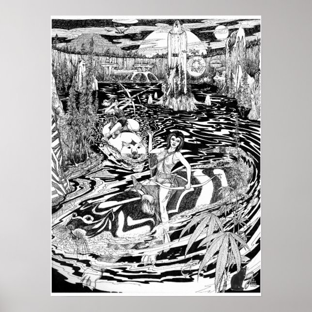 Poster Échapper (Devant)