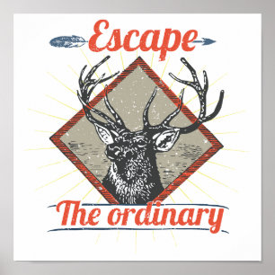 Poster Échapper à l'aventure extérieure ordinaire