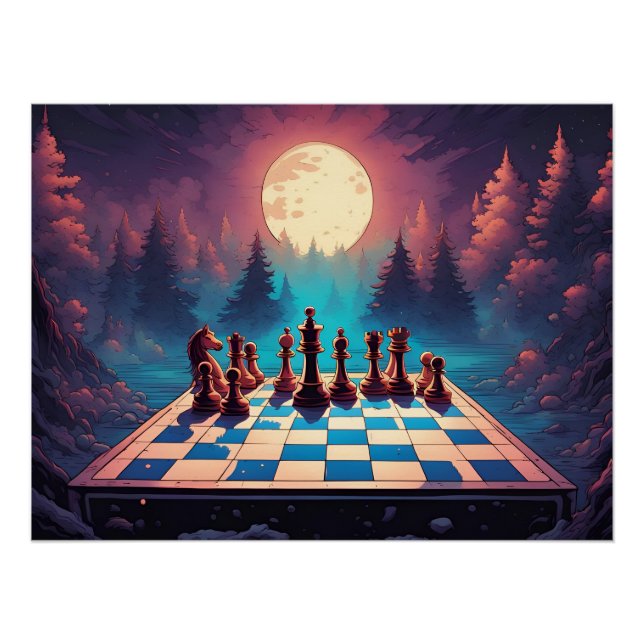 Poster Échecs 1026 (Devant)