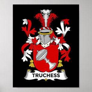 Poster Échecs  Armoiries de Truchess - Cimetière familial