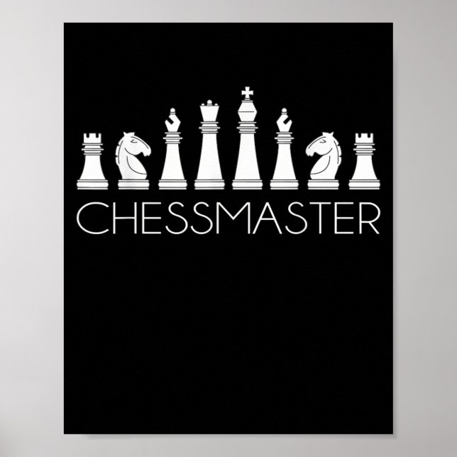 Poster Échecs - Chessmaster (Devant)