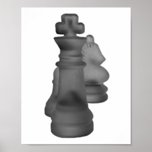 Poster Échecs d'affiche