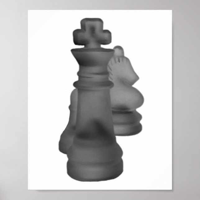 Poster Échecs d'affiche (Devant)