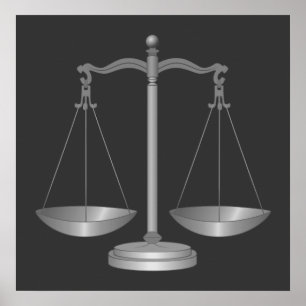Poster Échelles de justice